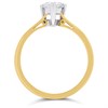 18ct Yellow Gold Diamond Solitaire Engagement Ring - 1/2ct - F/I2 - H05600 Alternative Image