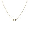 18ct Yellow Gold Diamond Solitaire Necklace - 56pts - K/I2 - H05700 Alternative Image