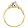 18ct Yellow Gold Diamond Solitaire Engagement Ring - 1/2ct - H/I2 - H05707 Alternative Image
