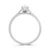 Platinum Diamond Solitaire Engagement Ring - 55pts - M/SI1 - H05876 Alternative Image
