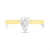 18ct Yellow Gold Diamond Solitaire Engagement Ring - 56pts - L/I1 - H05904 Alternative Image