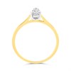 18ct Yellow Gold Diamond Solitaire Engagement Ring - 56pts - L/I1 - H05904 Alternative Image