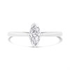 Platinum Diamond Solitaire Engagement Ring - 56pts - K/SI1 - H05908 Alternative Image