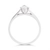 Platinum Diamond Solitaire Engagement Ring - 56pts - K/SI1 - H05908 Alternative Image