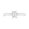 Platinum Diamond Solitaire Engagement Ring - 50pts - D/SI2 - H05927 Alternative Image