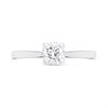 Platinum Diamond Solitaire Engagement Ring - 50pts - G/SI1 - H05949 Alternative Image