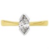 18ct Gold Diamond Solitaire Engagement Ring - 61pts - J/I1 - H0609 Alternative Image