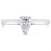 Platinum Diamond Solitaire Engagement Ring - 66pts - G/SI2 - H06115 Alternative Image