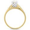 18ct Yellow Gold Diamond Solitaire Engagement Ring - 63pts - G/I2 - H06134 Alternative Image