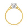 18ct Yellow Gold Diamond Solitaire Engagement Ring - 63pts - M/SI2 - H0614 Alternative Image