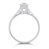 18ct White Gold Diamond Solitaire Engagement Ring - 61pts - H/I3 - H06167 Alternative Image
