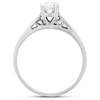 18ct White Gold Diamond Solitaire Engagement Ring - 64pts - H/I2 - H06170 Alternative Image