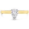 18ct Yellow Gold Diamond Solitaire Engagement Ring - 64pts - R-S/SI1 - H06175 Alternative Image