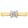 18ct Yellow Gold Diamond Solitaire Engagement Ring - 60pts - J/SI1 - H06180 Alternative Image