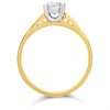18ct Yellow Gold Diamond Solitaire Engagement Ring - 60pts - J/SI1 - H06180 Alternative Image