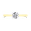 18ct Yellow Gold Diamond Solitaire Engagement Ring - 60pts - L/I1 - H06291 Alternative Image
