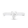 Platinum Diamond Solitaire Engagement Ring - 67pts - K/SI1 - H06346 Alternative Image