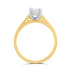 18ct Yellow Gold Diamond Solitaire Engagement Ring - 62pts - G/I2 - H06396 Alternative Image