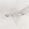 Platinum Diamond Solitaire Engagement Ring - 66pts - F/SI1 - H06408 Alternative Image