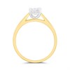 18ct Yellow Gold Diamond Solitaire Engagement Ring - 64pts - G/SI2 - H06411 Alternative Image