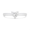Platinum Diamond Solitaire Engagement Ring - 69pts - H/SI2 - H06458 Alternative Image