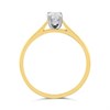 18ct Yellow Gold Diamond Solitaire Engagement Ring - 64pts - G/I1 - H06469 Alternative Image