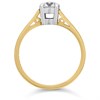 18ct Yellow Gold Diamond Solitaire Engagement Ring - 70pts - H/I2 - H07127 Alternative Image