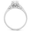 18ct White Gold Diamond Solitaire Engagement Ring - 70pts - G/I1 - H07177 Alternative Image
