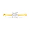 18ct Yellow Gold Diamond Solitaire Engagement Ring - 74pts - H/I2 - H07197 Alternative Image