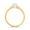 18ct Yellow Gold Diamond Solitaire Engagement Ring - 74pts - H/I2 - H07197 Alternative Image