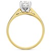 18ct Yellow Gold Diamond Solitaire Engagement Ring - 75pts - I/I2 - H07207 Alternative Image