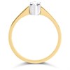 18ct Yellow Gold Diamond Solitaire Engagement Ring - 77pts - I/I2 - H07222 Alternative Image