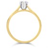 18ct Yellow Gold Diamond Solitaire Engagement Ring - 70pts - G/I1 - H07252 Alternative Image