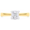 18ct Yellow Gold Diamond Solitaire Engagement Ring - 70pts - L/I1 - H07257 Alternative Image