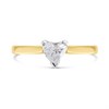18ct Yellow Gold Diamond Solitaire Engagement Ring - 77pts - I/I1 - H0738 Alternative Image