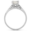 18ct White Gold Diamond Solitaire Engagement Ring - 72pts - G/I2 - H07465 Alternative Image