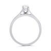Platinum Diamond Solitaire Engagement Ring - 70pts - D/SI1 - H07751 Alternative Image