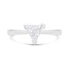 Platinum Diamond Solitaire Engagement Ring - 74pts - L/SI2 - H07752 Alternative Image