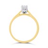 18ct Yellow Gold Diamond Solitaire Engagement Ring - 78pts - G/I1 - H07840 Alternative Image