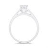 Platinum Diamond Solitaire Engagement Ring - 70pts - H/SI2 - H07880 Alternative Image