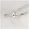 Platinum Diamond Solitaire Engagement Ring - 70pts - H/SI2 - H07880 Alternative Image