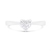 Platinum Diamond Solitaire Engagement Ring - 75pts - I/SI2 - H07883 Alternative Image