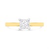 18ct Yellow Gold Diamond Solitaire Engagement Ring - 71pts - H/I2 - H07885 Alternative Image