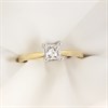 18ct Yellow Gold Diamond Solitaire Engagement Ring - 71pts - H/I2 - H07885 Alternative Image