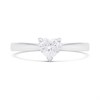 Platinum Diamond Solitaire Engagement Ring - 71pts - H/SI2 - H07960 Alternative Image