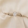 Platinum Diamond Solitaire Engagement Ring - 73pts - F/SI1 - H07998 Alternative Image