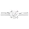 18ct White Gold Diamond Solitaire Engagement Ring - 80pts - K/I1 - H08110 Alternative Image