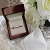 18ct White Gold Diamond Solitaire Engagement Ring - 80pts - K/I1 - H08110 Alternative Image