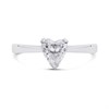 18ct White Gold Diamond Solitaire Engagement Ring - 89pts - L/I2 - H08137 Alternative Image