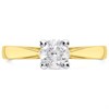 18ct Yellow Gold Diamond Solitaire Engagement Ring - 85pts - G/I2 - H08188 Alternative Image
